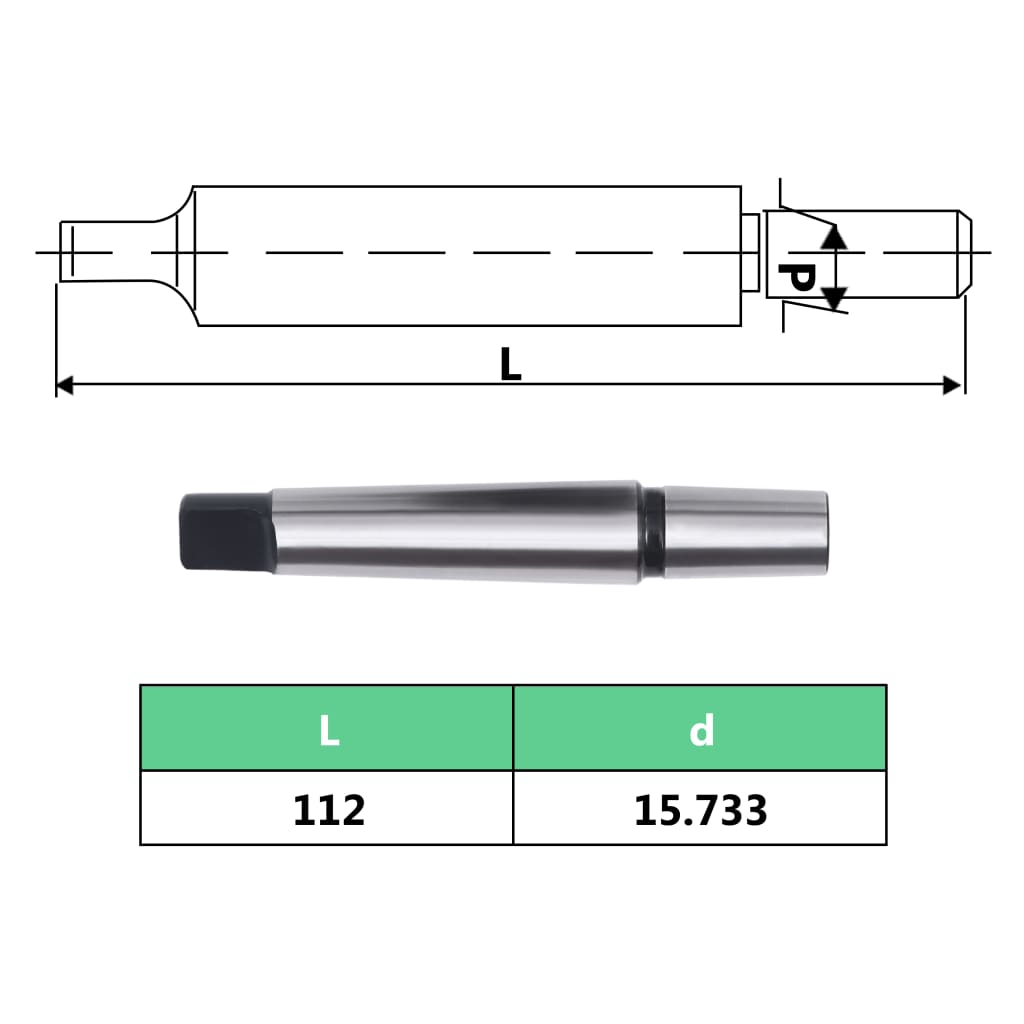 Mandrino per Trapano a Rilascio Rapido MT2-B16 Serraggio 13 mm cod mxl 75528