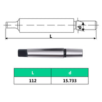 Mandrino per Trapano a Rilascio Rapido MT2-B16 Serraggio 13 mm cod mxl 75528