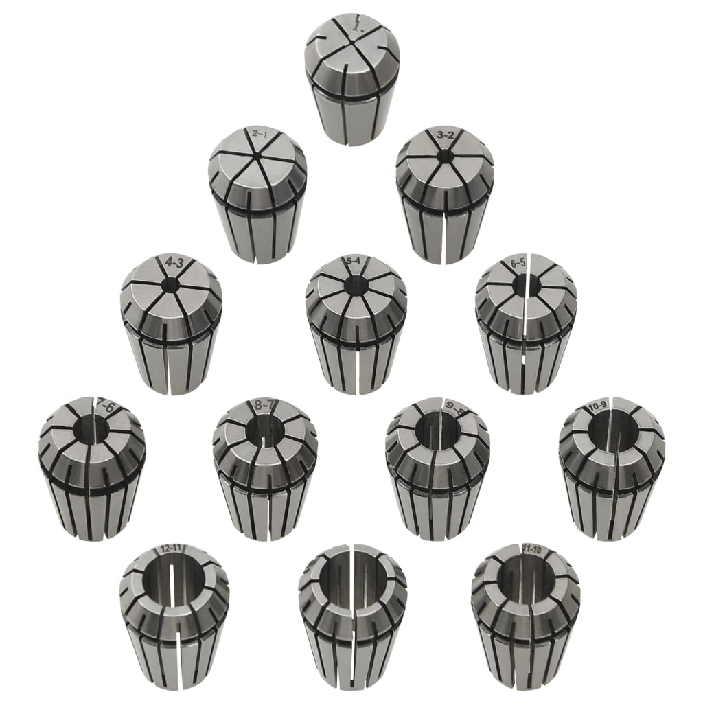 Pinze per Colletti ER20 Set Utensili per Tornitura 13 pz cod mxl 44914