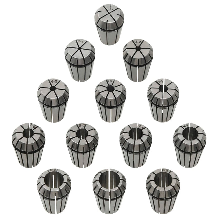 Pinze per Colletti ER20 Set Utensili per Tornitura 13 pz 146722