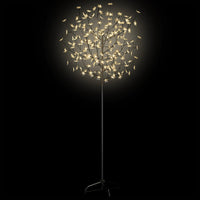 Albero di Natale 200 LED Bianco Caldo Ciliegio in Fiore 180 cm cod 10714