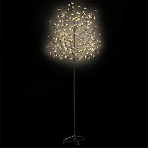 Albero di Natale 220 LED Bianco Caldo Ciliegio in Fiore 220 cm 51268