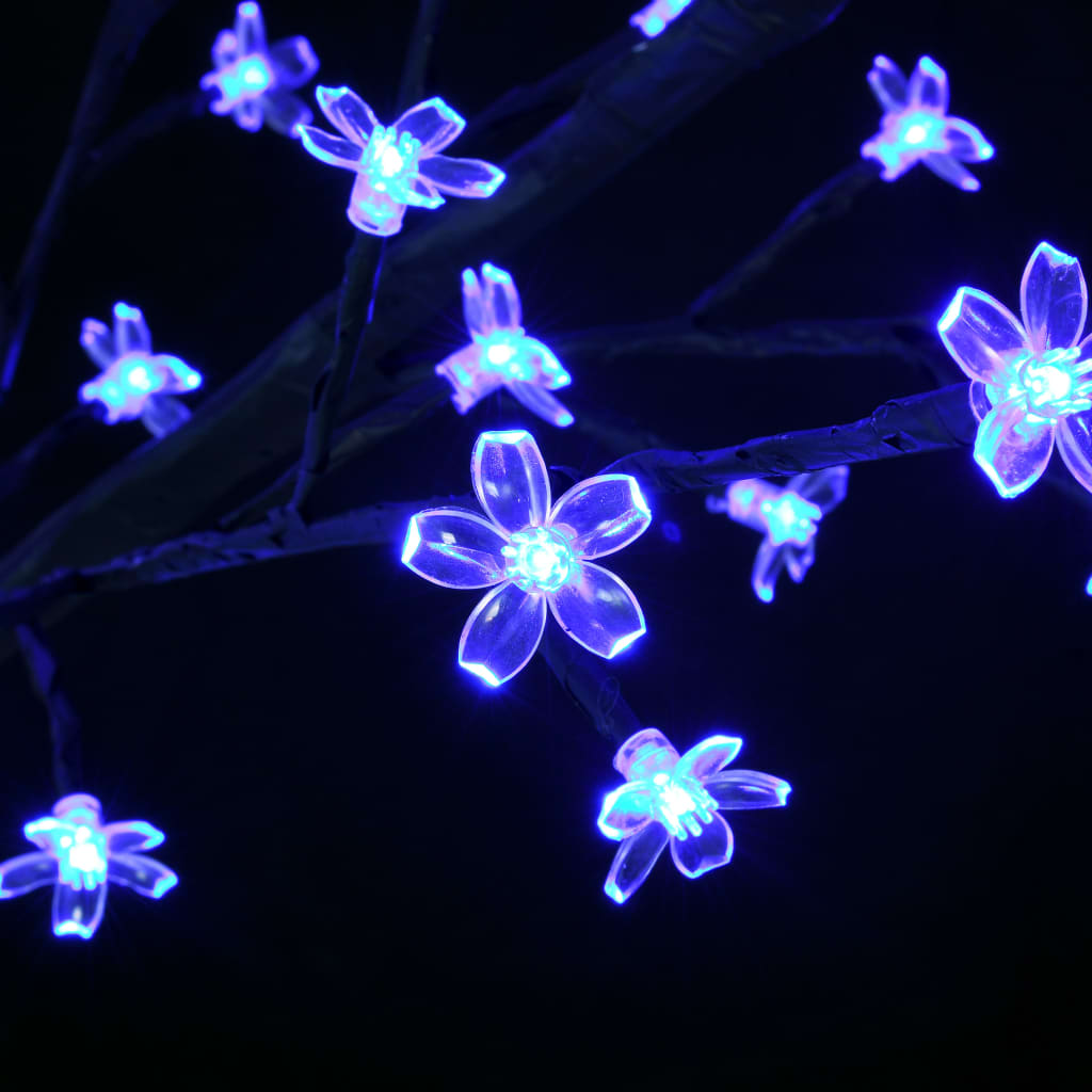 Albero di Natale 600 LED Luce Blu Ciliegio in Fiore 300 cm 51273