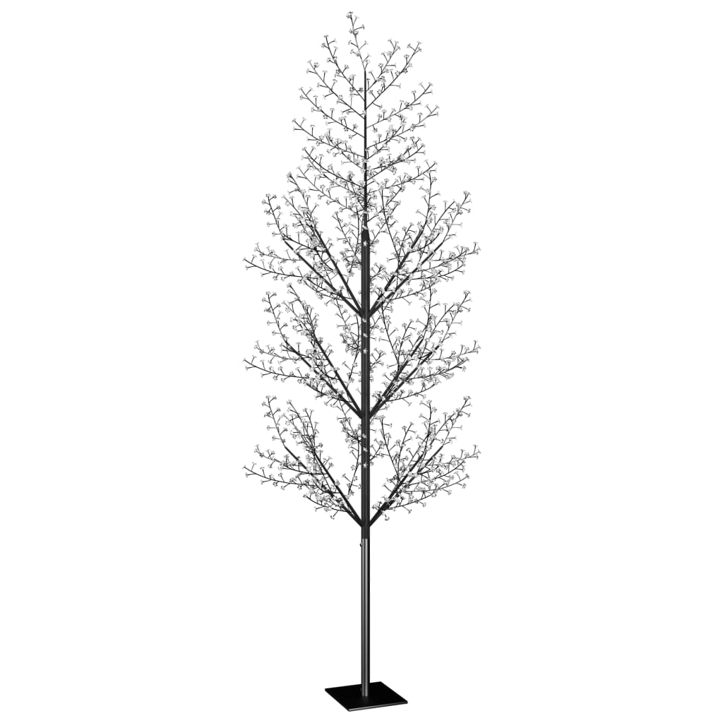 Albero di Natale 1200 LED Bianco Caldo Ciliegio in Fiore 400 cm 51274