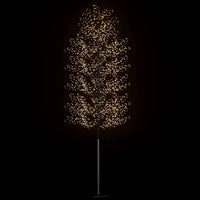 Albero di Natale 2000 LED Bianco Caldo Ciliegio in Fiore 500cm