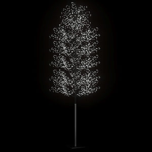 Albero di Natale 2000 LED Bianco Freddo Ciliegio in Fiore 500cm