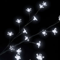 Albero di Natale 2000 LED Bianco Freddo Ciliegio in Fiore 500cm