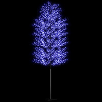 Albero di Natale 2000 LED Blu Ciliegio in Fiore 500cm