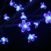 Albero di Natale 2000 LED Blu Ciliegio in Fiore 500cm