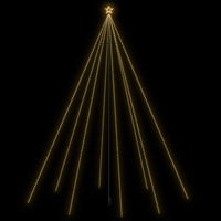 Albero Natale a Cascata di Luci LED Interni Esterni 1300 LED 8m cod mxl 21159