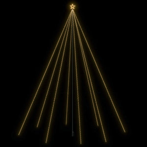 Albero Natale a Cascata di Luci LED Interni Esterni 1300 LED 8m cod mxl 21159