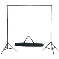 Kit per Studio Fotografico con Luci Softbox e Fondali 3055055