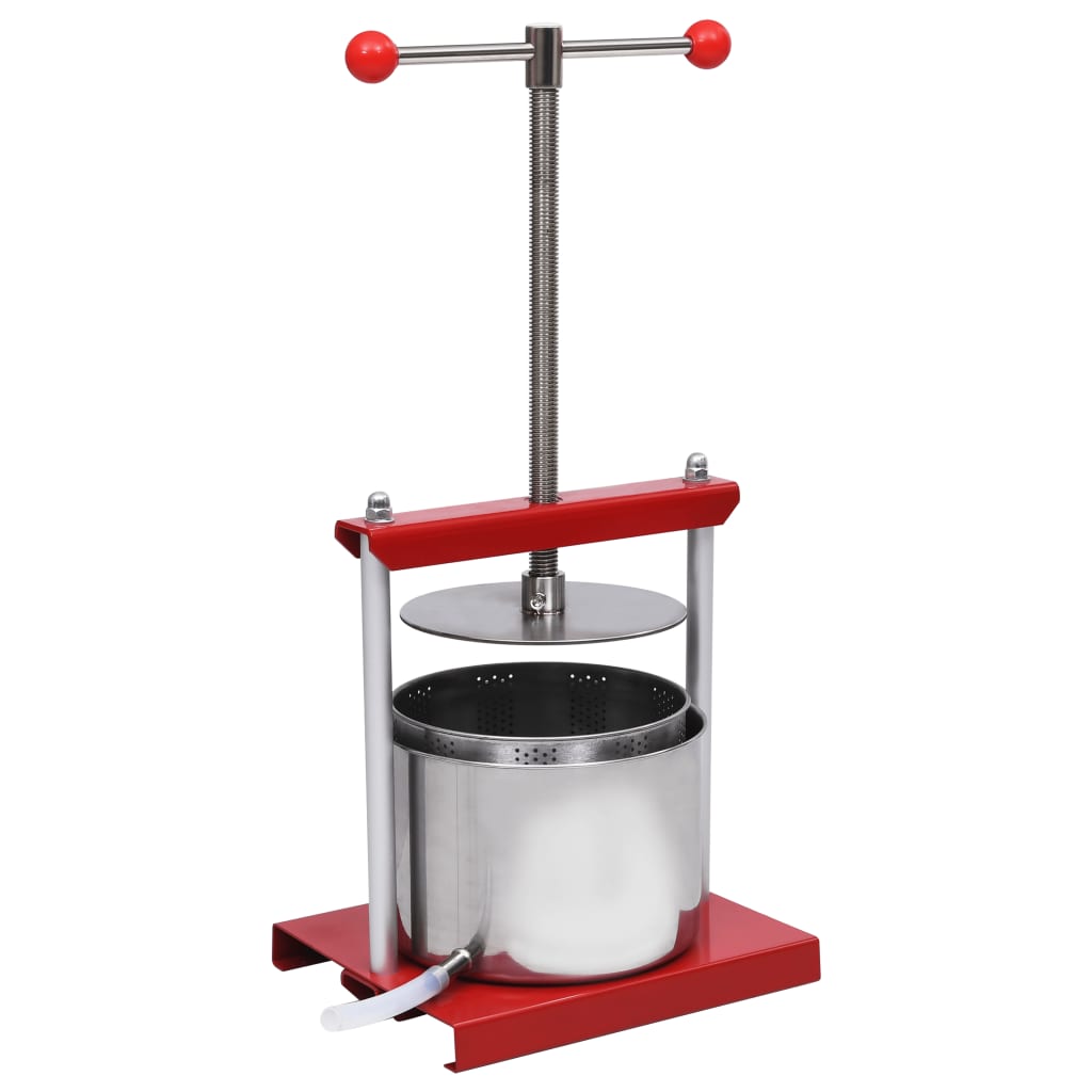 Torchio per Frutta e Vino in Acciaio Inox 6 L 146897