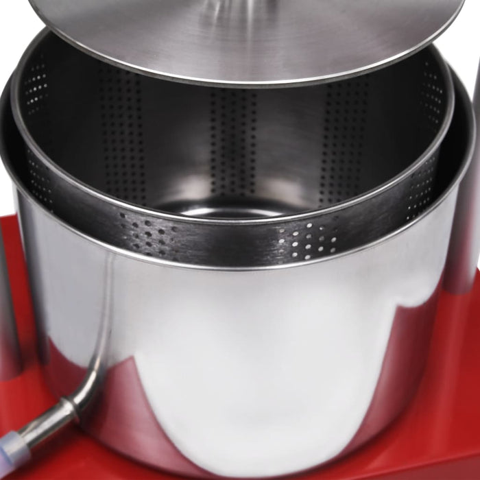 Torchio per Frutta e Vino in Acciaio Inox 6 L cod mxl 70160