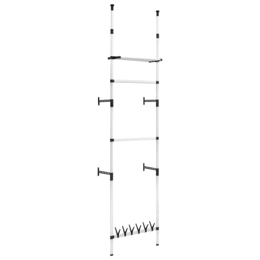 Sistema per Guardaroba Telescopico Aste Mensole in Alluminio cod mxl 73010