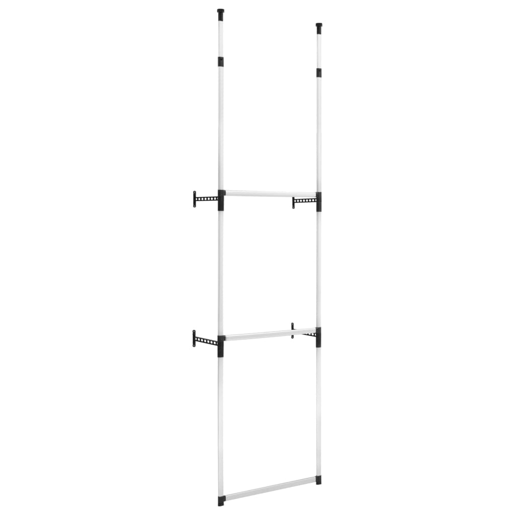 Sistema Telescopico per Guardaroba con Aste in Alluminio 321112