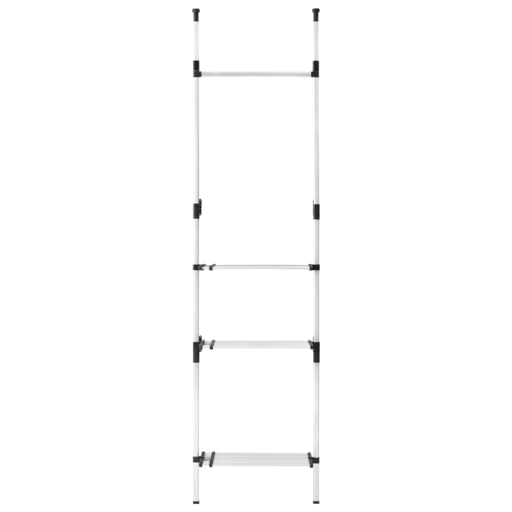 Sistema per Guardaroba Telescopico Aste Mensole in Alluminio cod mxl 78143