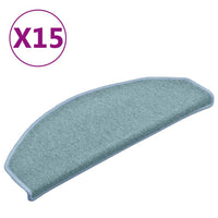 Tappetini per Scale 15 pz Blu 65x24x4 cm cod mxl 75007