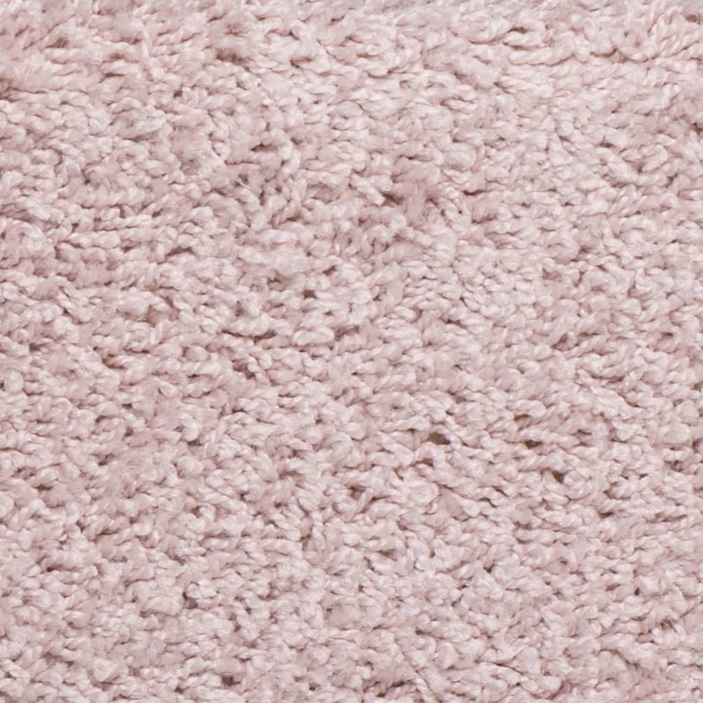 Tappetini per Scale 15 pz Rosa Chiaro 65x21x4 cm 322377