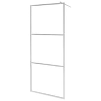 Parete per Doccia Walk-in in Vetro Trasparente ESG 100x195 cm cod mxl 41633