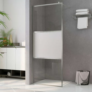 Parete per Doccia Walk-in Vetro Semi Smerigliato ESG 100x195 cm cod mxl 50684