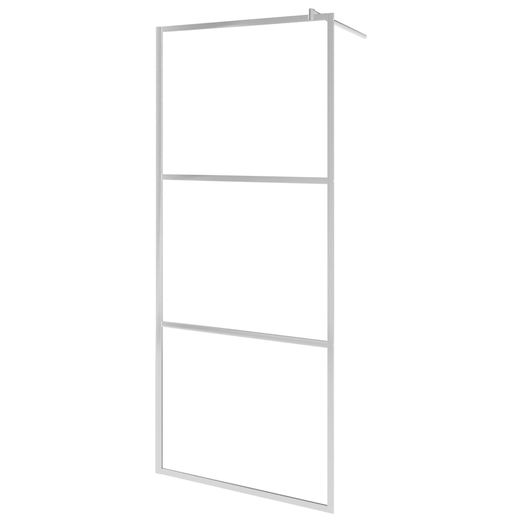 Parete per Doccia Walk-in in Vetro Smerigliato ESG 80x195 cm cod mxl 42435