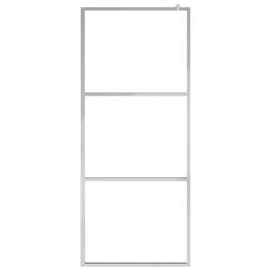 Parete per Doccia Walk-in in Vetro Smerigliato ESG 80x195 cm cod mxl 42435