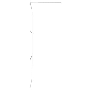 Parete per Doccia Walk-in in Vetro Smerigliato ESG 80x195 cm cod mxl 42435