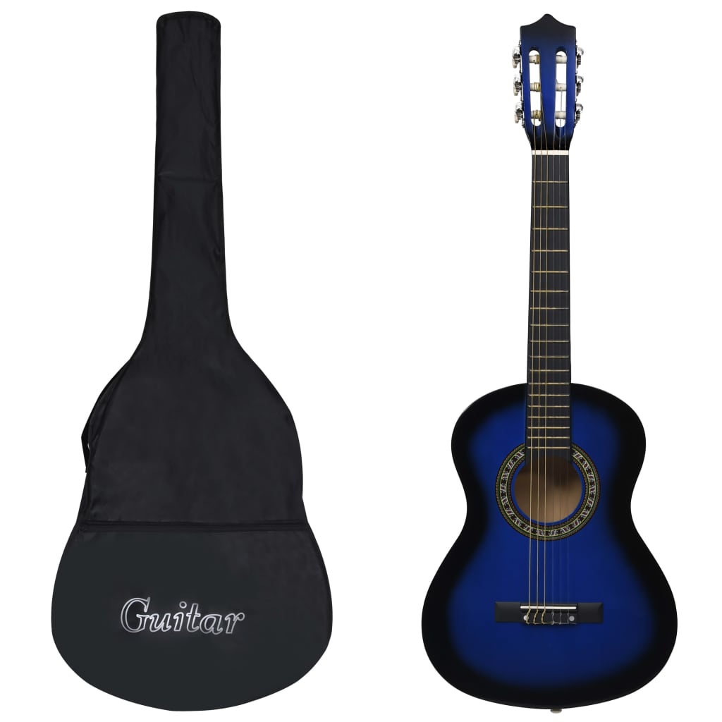 Chitarra Classica Principianti e Bambini e Custodia Blu 1/2 34" 3055603