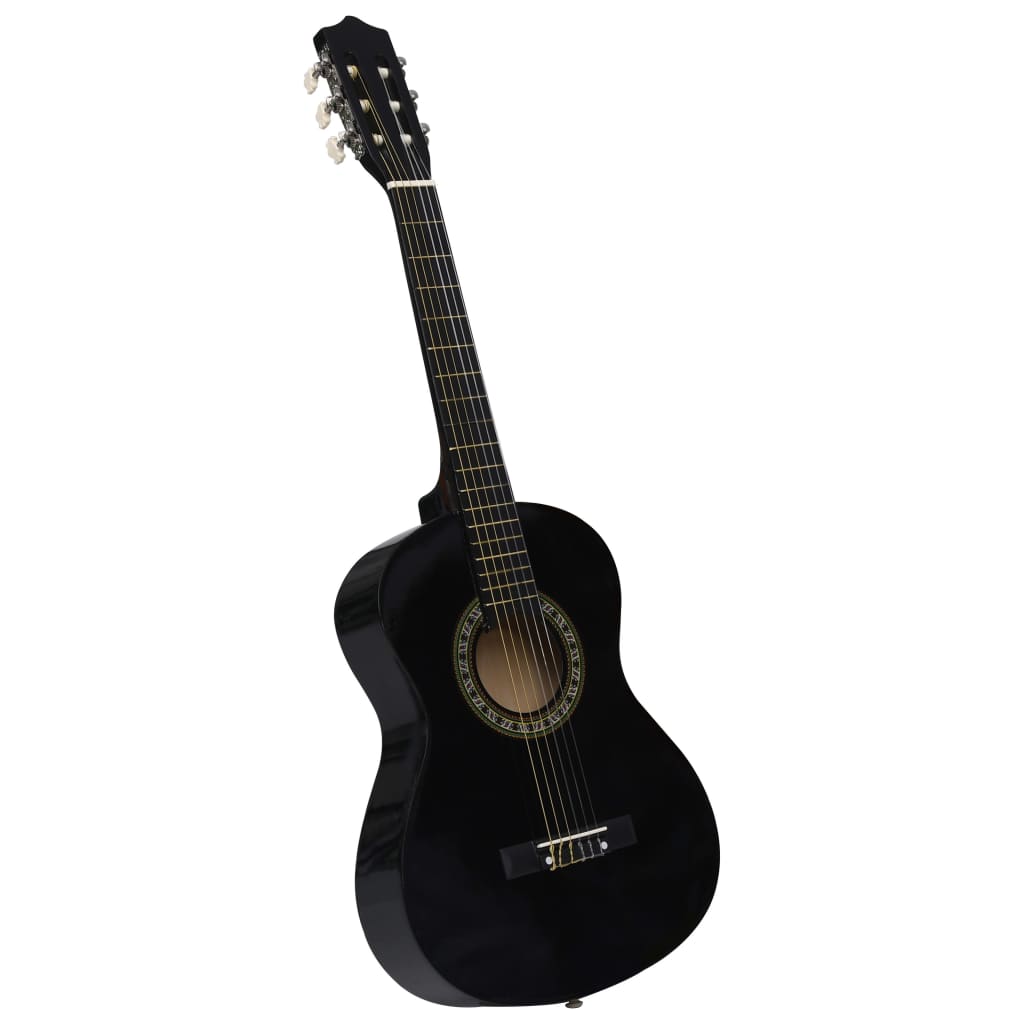 Chitarra Classica Principianti e Bambini Custodia Nera 1/2 34" 3055604