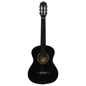 Chitarra Classica Principianti e Bambini Custodia Nera 1/2 34" 3055604