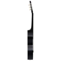 Chitarra Classica Principianti e Bambini Custodia Nera 1/2 34" 3055604