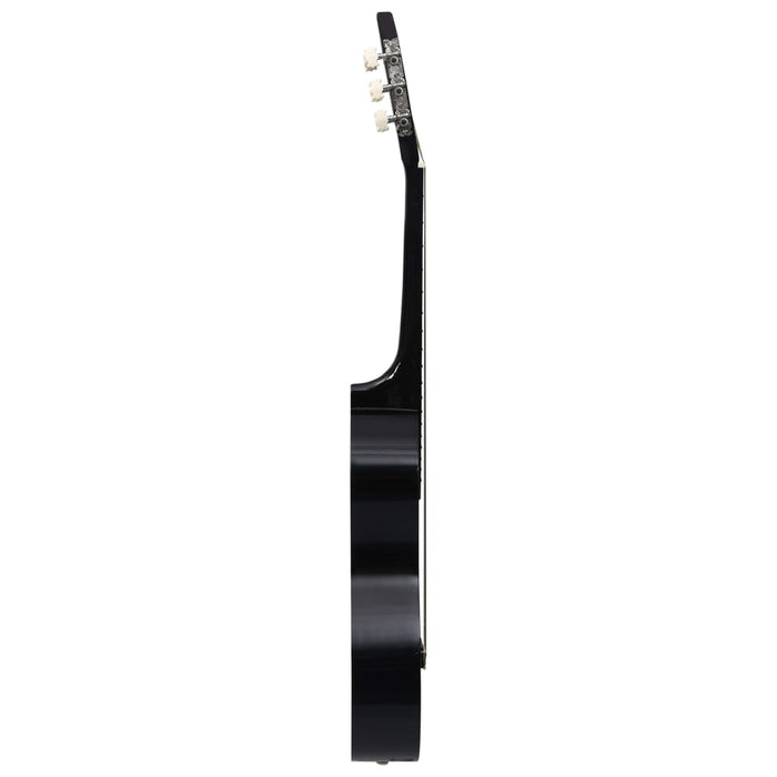 Chitarra Classica Principianti e Bambini Custodia Nera 1/2 34" 3055604