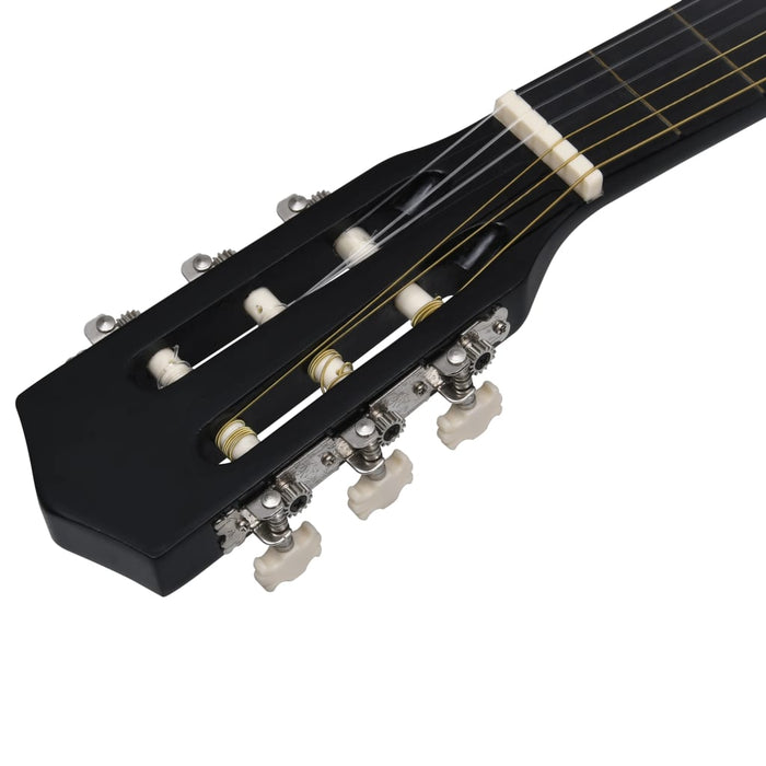 Chitarra Classica Principianti e Bambini Custodia Nera 1/2 34" 3055604