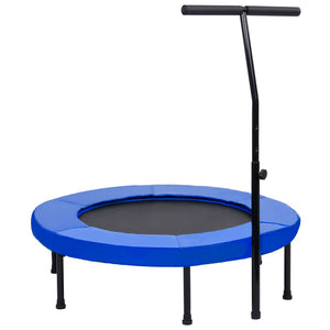 Trampolino da Fitness con Manico e Tappetino di Sicurezza 102cm cod mxl 77396