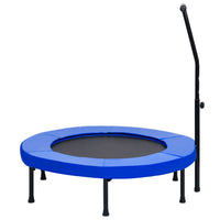 Trampolino da Fitness con Manico e Tappetino di Sicurezza 102cm cod mxl 77396