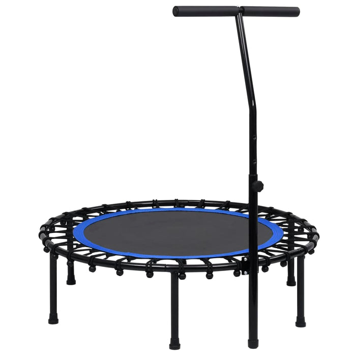 Trampolino da Fitness con Manico e Tappetino di Sicurezza 102cm cod mxl 77396