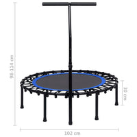 Trampolino da Fitness con Manico 102 cm 92488