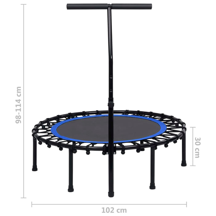 Trampolino da Fitness con Manico 102 cm 92488