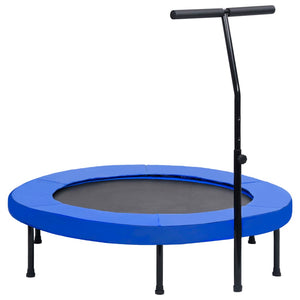 Trampolino da Fitness con Manico e Tappetino di Sicurezza 122cm cod mxl 63850