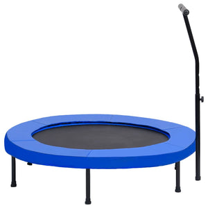 Trampolino da Fitness con Manico e Tappetino di Sicurezza 122cm cod mxl 63850