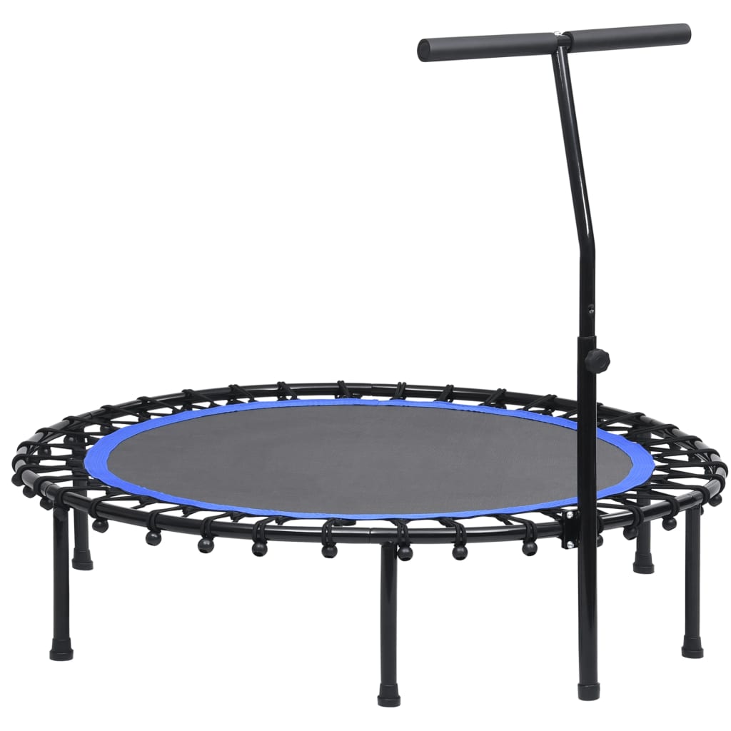 Trampolino da Fitness con Manico e Tappetino di Sicurezza 122cm cod mxl 63850