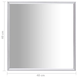 Specchio Argento 40x40 cm cod mxl 67645