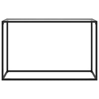 Tavolo Consolle Trasparente 120x35x75 cm in Vetro Temperato cod mxl 20323