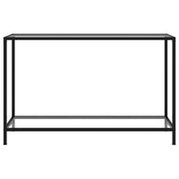 Tavolo Consolle Trasparente 120x35x75 cm in Vetro Temperato cod mxl 9267