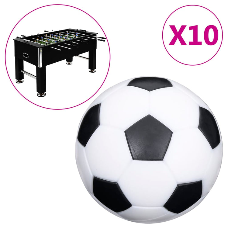 Palline per Calcio Balilla 10 pz 32 mm ABScod mxl 83045