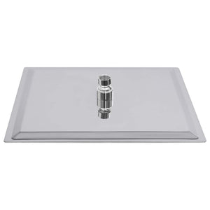 Testa Doccia a Pioggia in Acciaio Inox 304 30x30cm Quadrata 147688