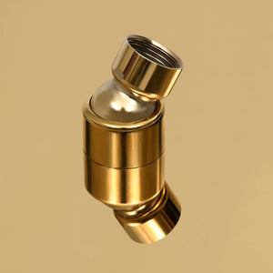 Testa Doccia a Pioggia Acciaio Inox 40x30 cm Rettangolare Oro 147714