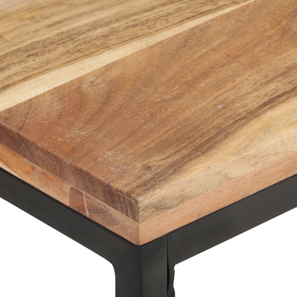 Tavolino da Caffè 110x60x35 cm in Legno Massello di Acacia 320246