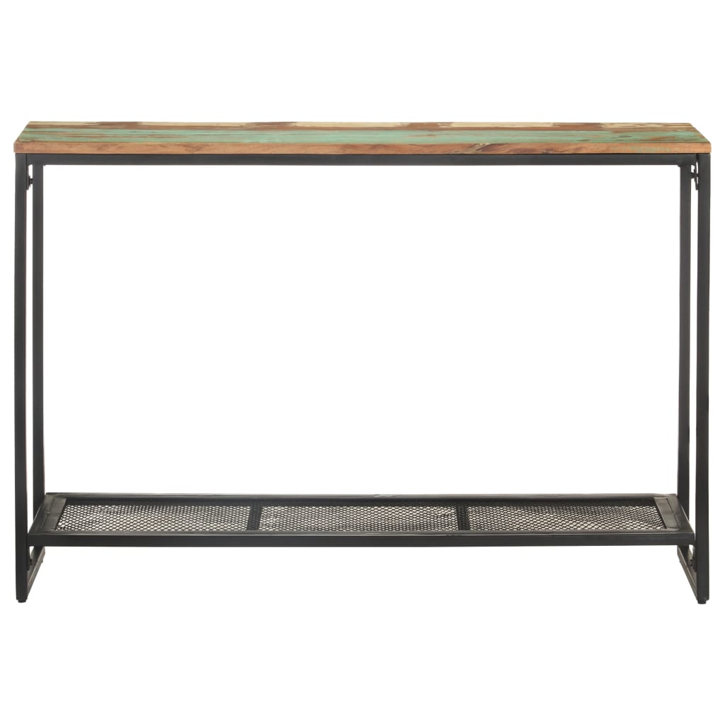 Tavolo Consolle 110x35x75 cm in Legno Massello di Recupero cod mxl 21931